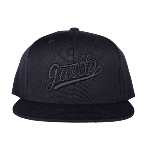 Classic Logo Snapback [Blacked Out]
