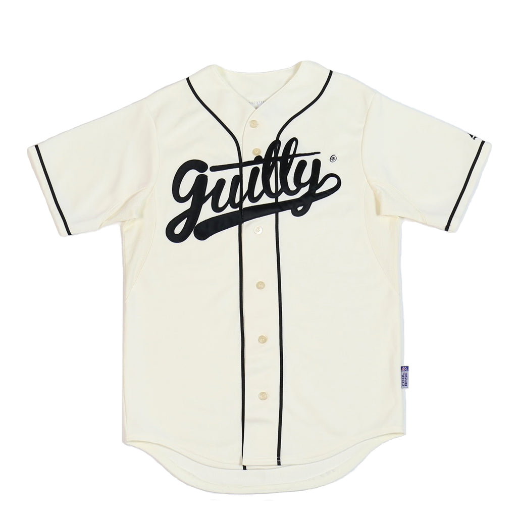 Classic Logo Baseball Jersey [Cream/Black] – Guilty Conscience Clothing  Company