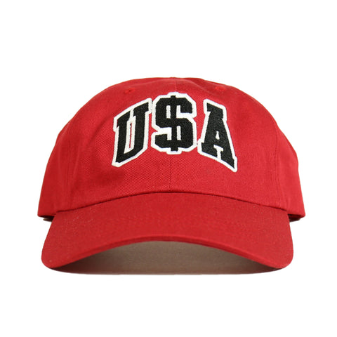 American Dream Dad Hat [Red]